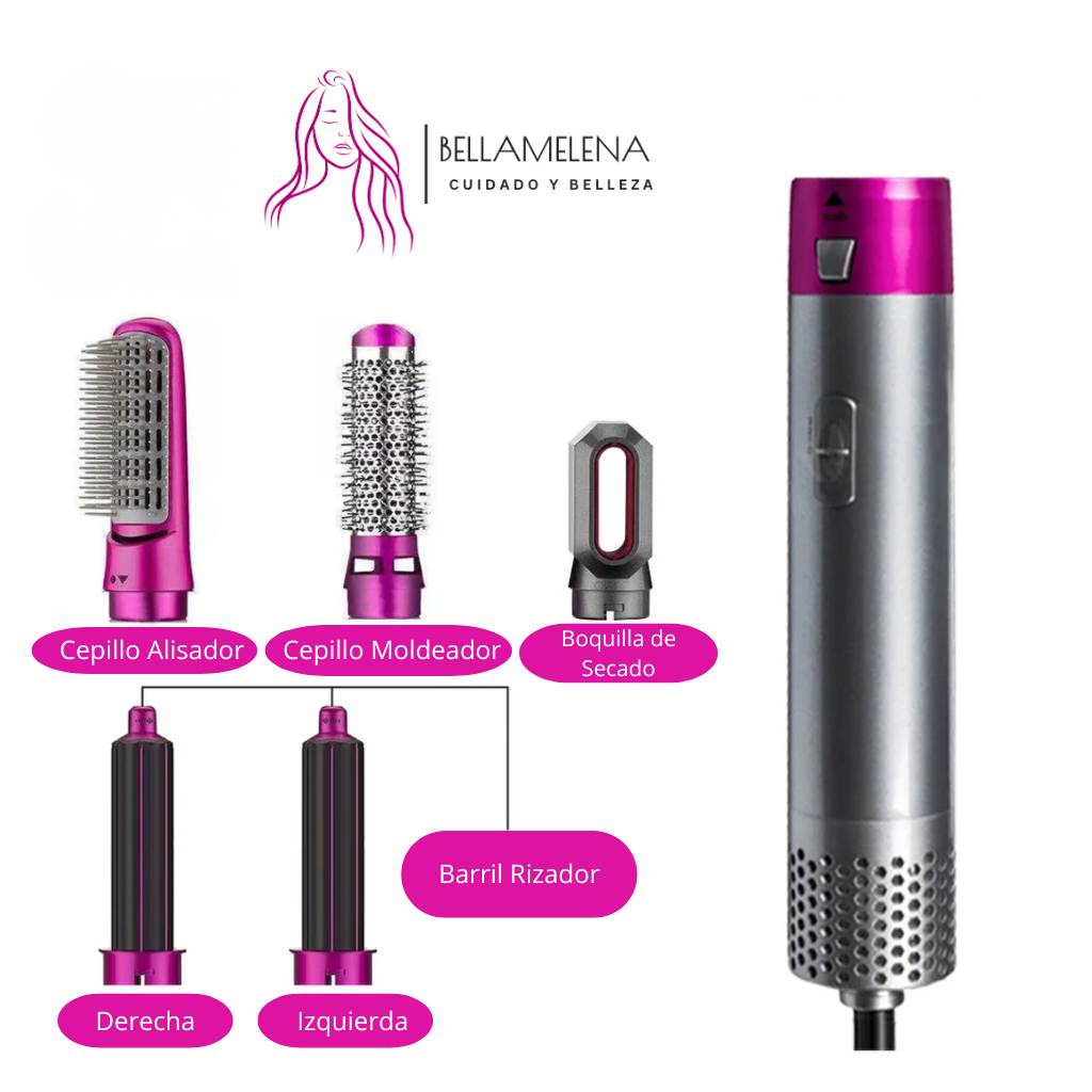 BellaMelena Secador 5 en 1